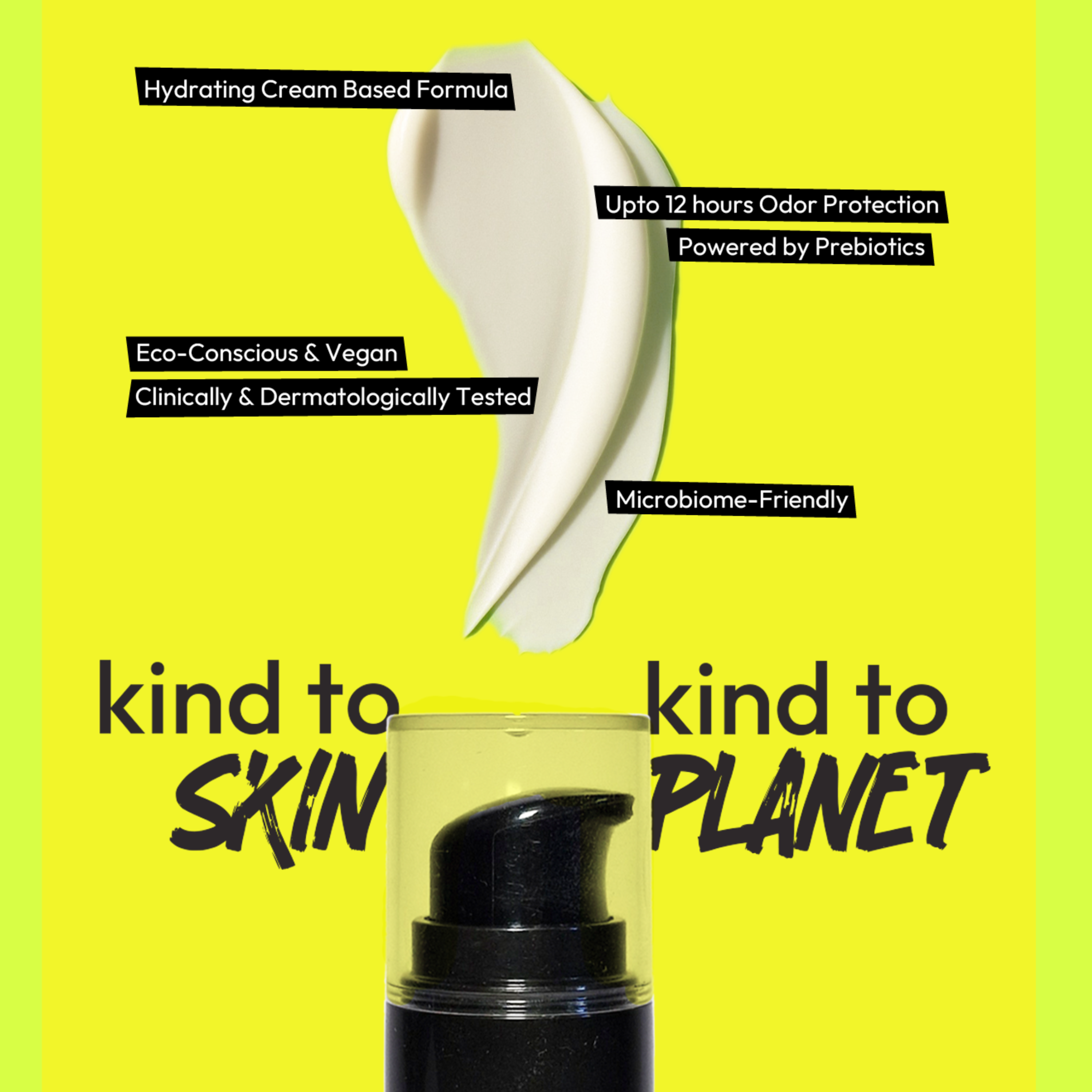 Prebiotic Deodorant Cream | 30ml | Black Amber & Ginger Lily