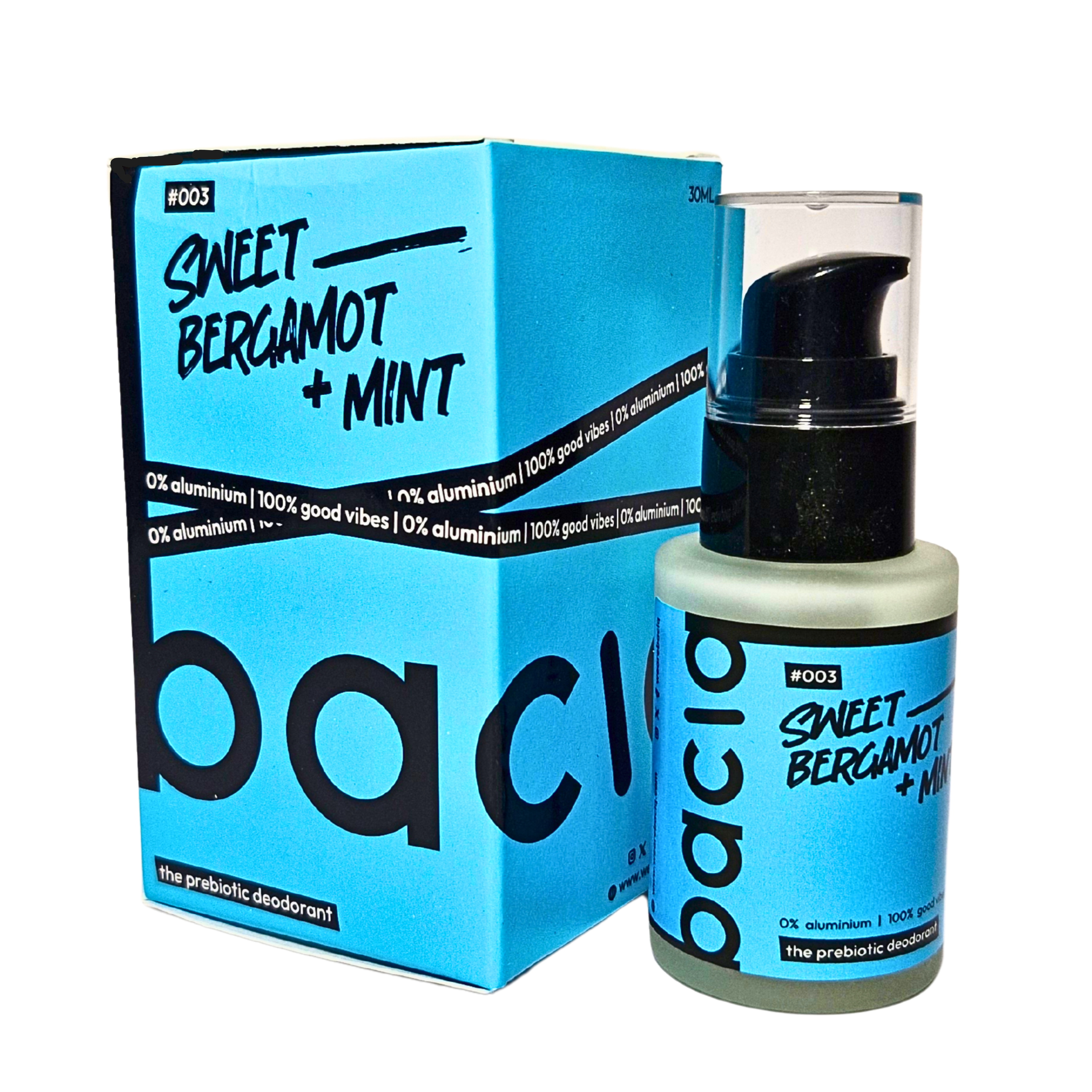 Prebiotic Deodorant Cream | 30ml | Sweet Bergamot & Mint