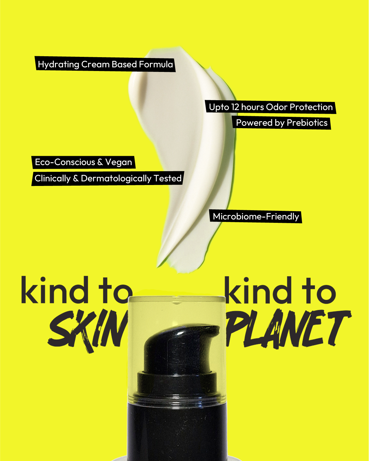 Prebiotic Deodorant Cream | 30ml | Black Amber & Ginger Lily