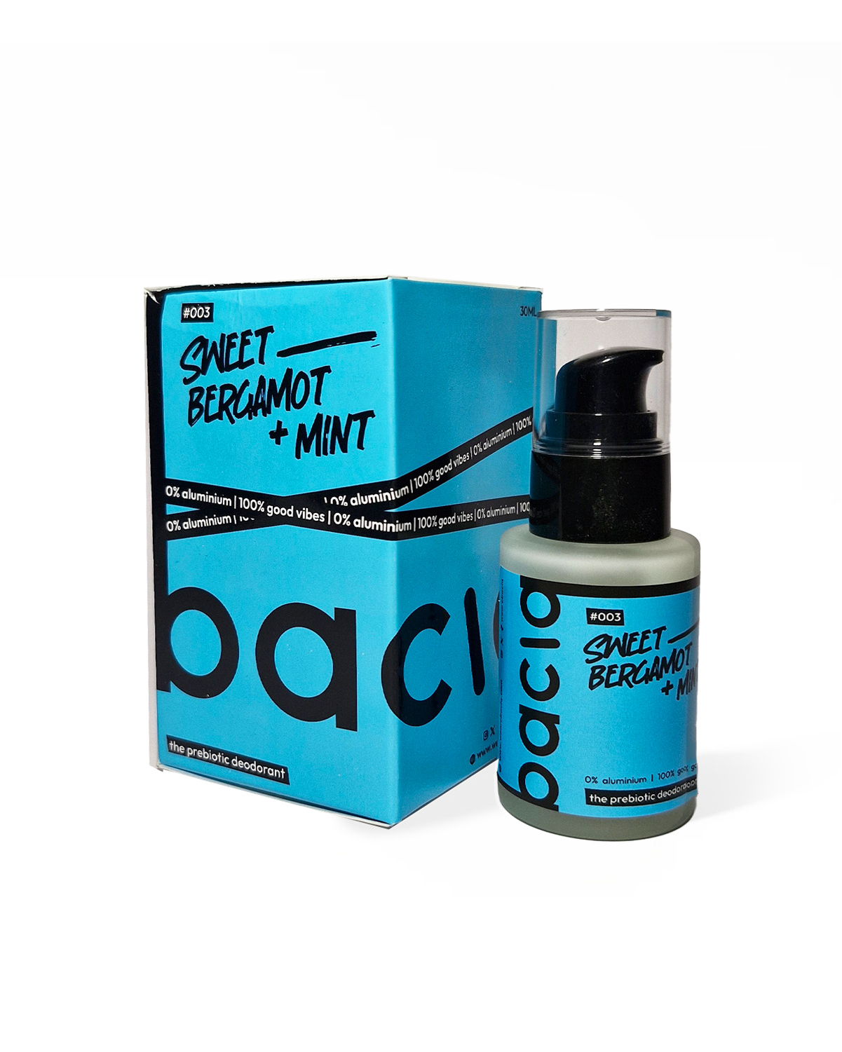 Prebiotic Deodorant Cream | 30ml | Sweet Bergamot & Mint