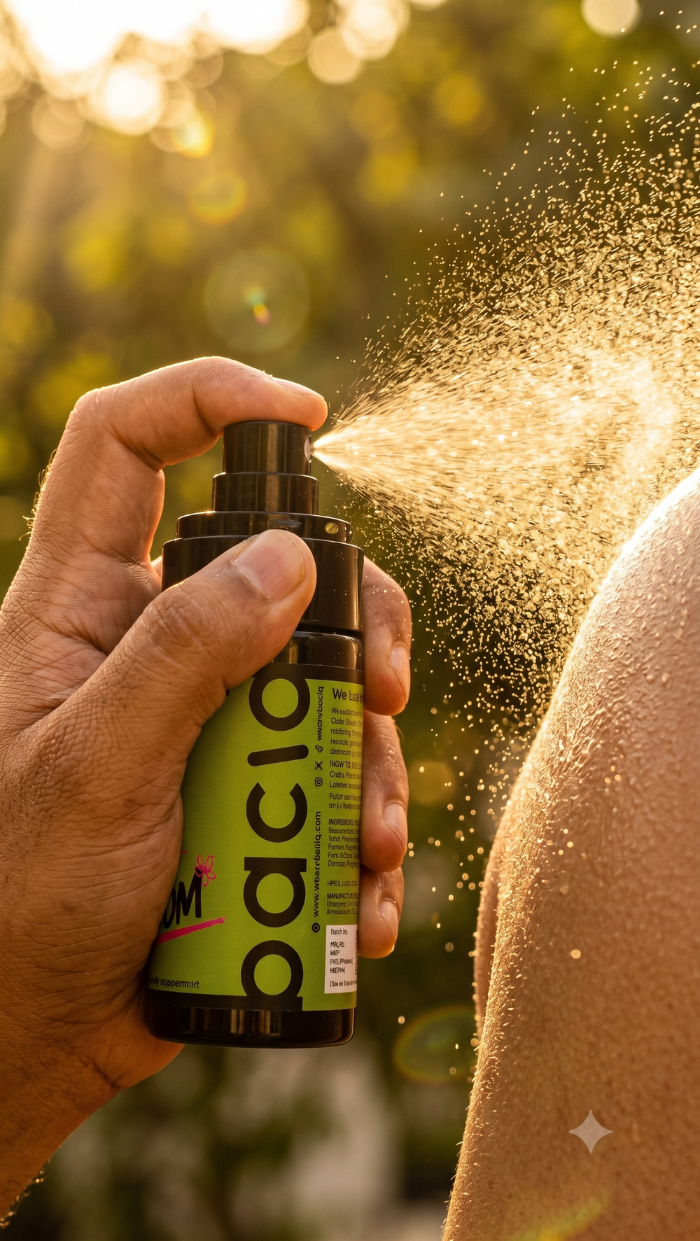 baciq microbiome-friendly deo mist